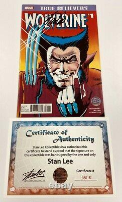 Marvel TB Wolverine #1 Autograph Signed by Stan Lee withCOA MCU X-Men Frank Miller