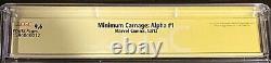Minimum Carnage Alpha 1 CGC 9.6 SS Signed Stan Lee On His 95th Birthday ASM