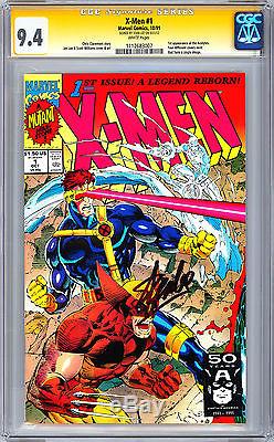 Mm X-MEN #1 CGC SS 9.4 NM SIGNED BY STAN LEE JIM LEE COVER & ART 1991