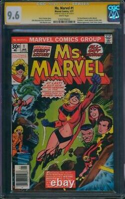 Ms. Marvel #1 CGC 9.6? SIGNED by STAN LEE? 1st Carol Danvers as Ms Marvel 1977