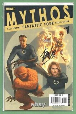 Mythos Fantastic Four #1 Stan Lee Signed Dynamic Forces Ltd. Edition S/n #4/4