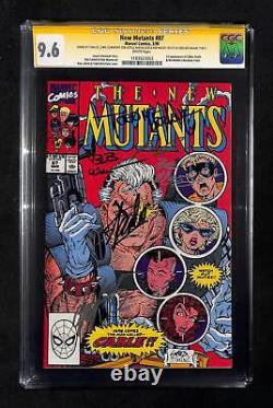 New Mutants #87 CGC 9.6 Signed by Stan Lee