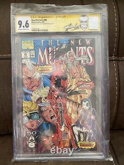 New Mutants 98 CGC 9.6 Signature Series Signed By Stan Lee and Rob Liefeld