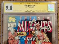 New Mutants 98 CGC 9.8 Stan Lee Signed First Deadpool Key Marvel