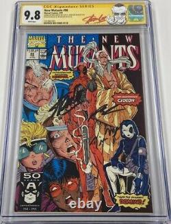New Mutants #98 Signed Stan Lee Ryan Reynolds CGC 9.8 SS 1st Deadpool Appearance