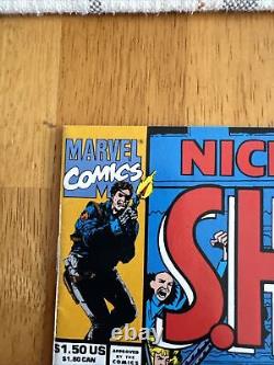 Nick Fury, Agent of SHIELD #16 And 29VF-8 Marvel 1970 Signed Stan Lee With COA