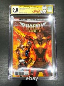 Phoenix Resurrection The Return of Jean Grey #1 CGC 9.8 Stan Lee Signed
