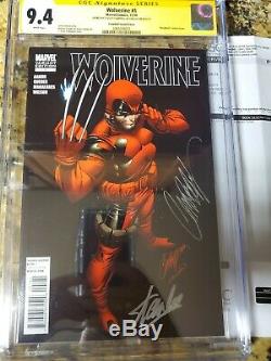 Priced 2 Sell WOLVERINE #1 CGC 9.4 SIGNED STAN LEE & J SCOTT CAMPBELL DEADPOOL