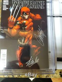 Priced 2 Sell WOLVERINE #1 CGC 9.4 SIGNED STAN LEE & J SCOTT CAMPBELL DEADPOOL