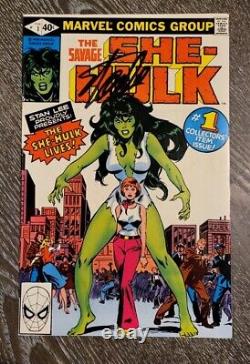 SAVAGE SHE-HULK #1 1980 Signed by Stan Lee! 1st Appearance of She-Hulk! DISNEY+