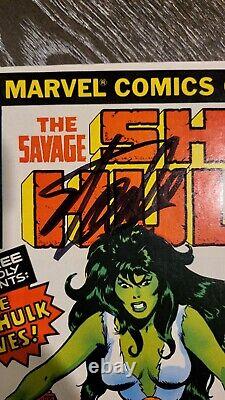 SAVAGE SHE-HULK #1 1980 Signed by Stan Lee! 1st Appearance of She-Hulk! DISNEY+