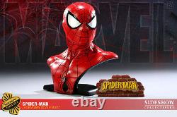 SIDESHOW EXCLUSIVE SIGNED By STAN Lee SPIDER-MAN Legendary Scale Bust STATUE Toy