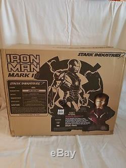 SIDESHOW SIGNED By STAN LEE IRON MAN Life SIZE BUST Mark III STATUE Avengers