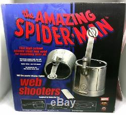 SIGNED By STAN LEE SPIDER-MAN Metal WEB SHOOTERS LIFE SIZE Replica SIDESHOW