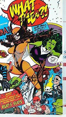 SIGNED! WHAT THE #11 STAN LEE John Byrne ROB LIEFELD Scott Lobdell WOLVERINE