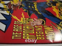 SIGNED X-MAN #1 STAN LEE + RICHARD STARKINGS Marvel AGE OF APOCALYPSE 1995