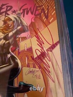 SPIDER GWEN #24 Variant CGC 9.8 Signed by Stan Lee, Campbell, Latour, & Rich +