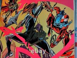 STAN LEE SIGNED AMAZING SCARLET SPIDER #2? 1st JOYSTICK Marvel Spider-Man