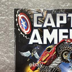 STAN LEE SIGNED Captain America #1 Monstergeddon Variant ED. 2012 San Diego