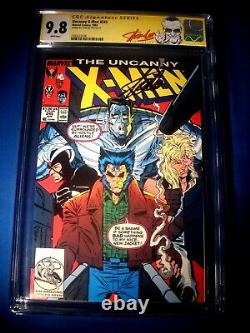STAN LEE Signed 1993 Uncanny X-MEN #245 Reprint SS Marvel Comics CGC 9.8 NM/MT