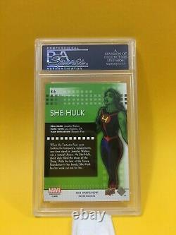 STAN LEE (Signed) 2014 Marvel Now #86 (SHE HULK) card Coa PSA DNA (83583319)