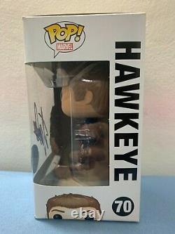 STAN LEE (Signed) Autograph POP 70 (Avengers HAWKEYE) Excelsior (slc-34160) A