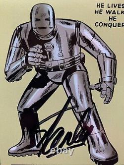 STAN LEE signed MARVEL MILESTONES Tales of Suspense #39, with COA, Iron Man