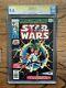 STAR WARS #1 CGC 9.4 OW-W PAGES NEWSTAND 3x signed Stan Lee, Thomas, Chaykin