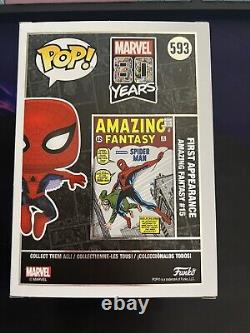 Sam Raimi Signed Spider-man #03 Funko Pop Director Marvel Stan Lee Jsa Coa