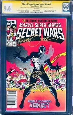 Secret Wars 1,2,3,4,5,6,7,8, &9! Cgc Lot#8 Signed 4x By Stan Lee! Holy Grail