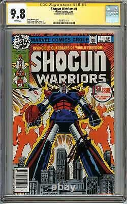 Shogun Warriors #1 (1979) CGC 9.8 NM/MT SIGNED STAN LEE