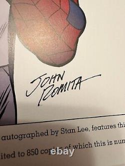 Signed by Stan Lee + John Romita HOW TO DRAW COMICS Limited Numbered Ed 1ST/1ST