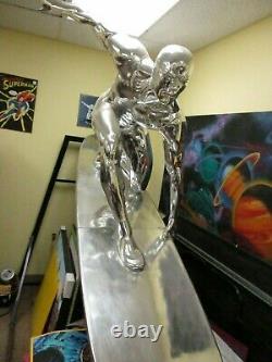 Silver Surfer Life-Size Movie Statue Marvel. 1 of 3 known Signed by Stan Lee