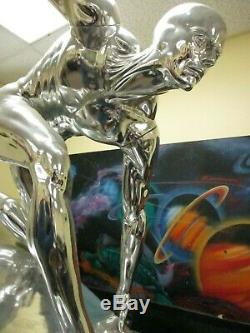 Silver Surfer Life-Size Movie Statue Marvel. Only 1 exist Signed by Stan Lee