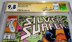 Silver Surfer #v3 #44 CGC SS 9.8 Signature Signed STAN LEE 1st Infinity Gauntlet