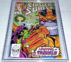 Silver Surfer #v3 #44 CGC SS 9.8 Signature Signed STAN LEE 1st Infinity Gauntlet