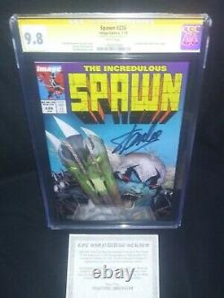 Spawn #226 CGC SS 9.8 Stan Lee Signed by STAN LEE! Hulk #340 Cover Homage