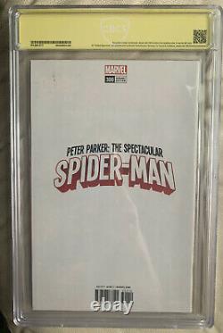 Spectacular Spider-Man #300 CBCS (Not CGC SS) 8.5 Signed Dell'Otto Stan Lee