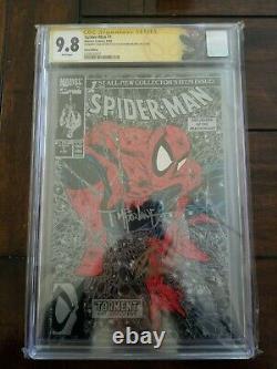 Spider-Man #1 CGC 9.8 SS Signed Stan Lee and Todd Mcfarlane Spiderman Label 1990