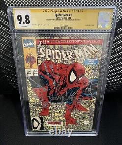 Spider-Man #1 CGC Signature 9.8 SIGNED SS Stan Lee & Todd McFarlane 1990 Torment