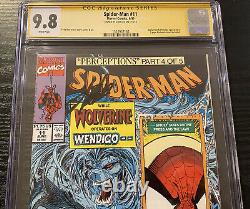 Spider-Man #11 CGC 9.8 SS Signed Stan Lee Todd McFarlane story, cover & art