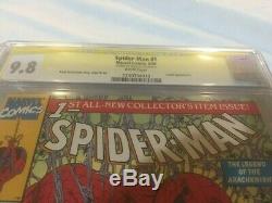Spider-Man 1990 #1 CGC 9.8 Signature Series Stan Lee Signed