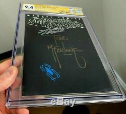 Spider-Man #36 9-11 CGC SS 9.4 SIGNED & SKETCHED By Todd McFarlane & STAN LEE