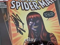 Spider-Man 678 RARE Venomized MJ Quinones Variant CGC SS 9.4 SIGNED by STAN LEE