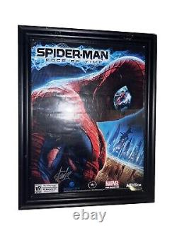 Spider-Man Edge Of Time Wondercon Poster Signed By Stan Lee