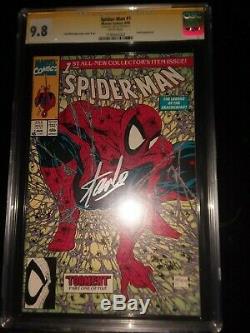 Spider-man #1 (1991) CGC 9.8 Signed by Stan Lee