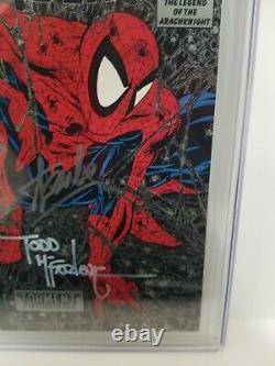 Spider-man #1 Cgc 9.8 Ss Silver 1990 Signed 2x Stan Lee & Todd Mcfarlane 2011