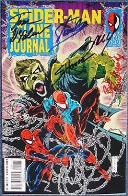 Spider-man Clone Journal #1marvel Comicssigned Stan Leebagleylylehannacoa