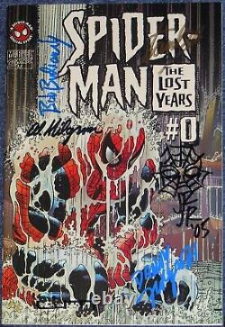 Spider-man Lost Years #0signed Stan Leeromita Jr Sketchbudianskymilgrommore