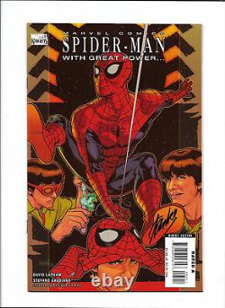 Spider-man With Great Power #5 2008 Nm- Signed Stan Lee
